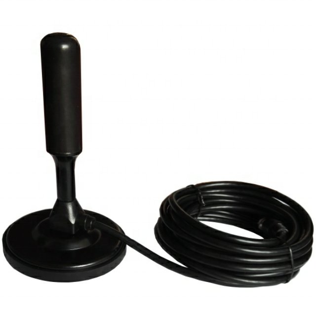 HDTV DIGITAL CAR ANTENNA WITH 5M RG-6 CABLE HD-505 ATSC DVBT/T2